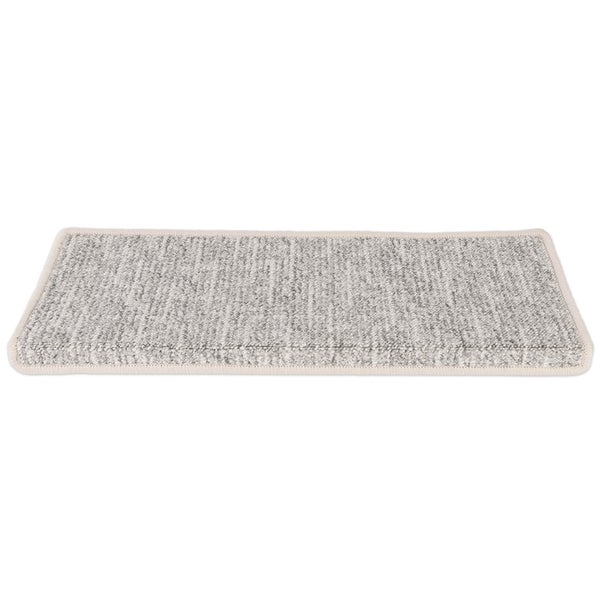 FLOORDIREKT Stufenmatte Alto - Selbstklebend - Silber - Rechteckig - 23,5 x 65 cm