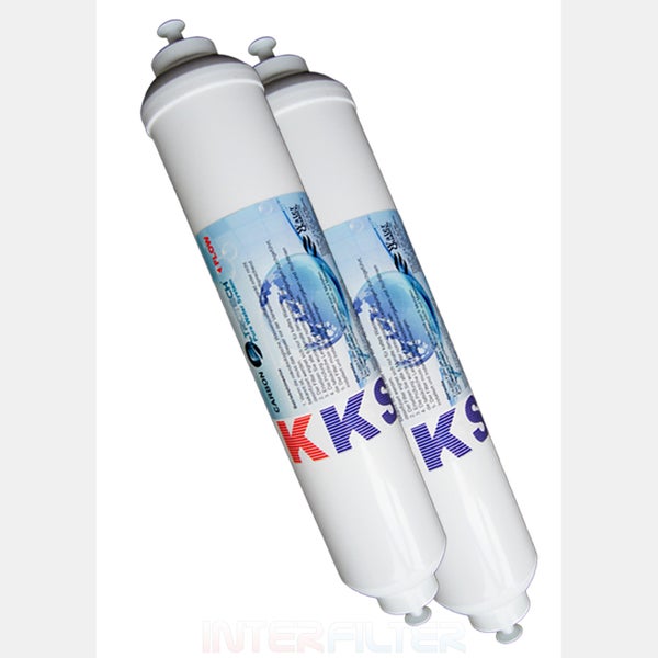 Zwei Carbon Pure Water System Filterkartuschen für Wasserfiltersysteme