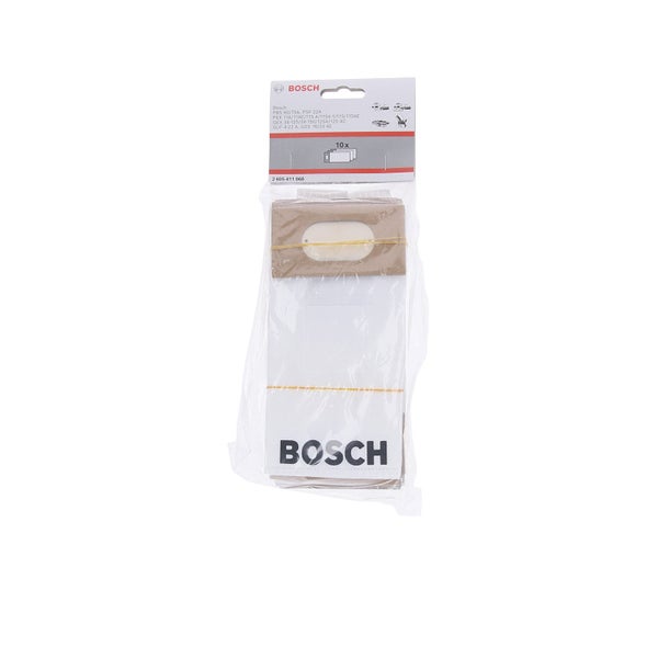 Bosch 10x Staubbeutel zu Band-, Exzenter-, Schwingschleifern, Universalfräse - 2605411068