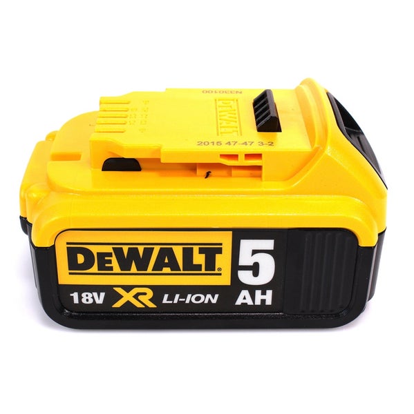 DeWALT 18 Volt Lithium-Ionen Akku mit 5 Amperestunden Kapazität der Serie XR.