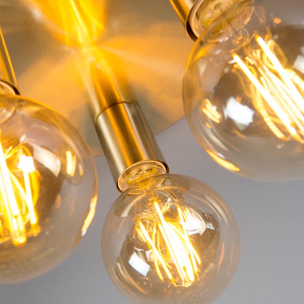 Deckenleuchte mit mehreren Glühbirnen