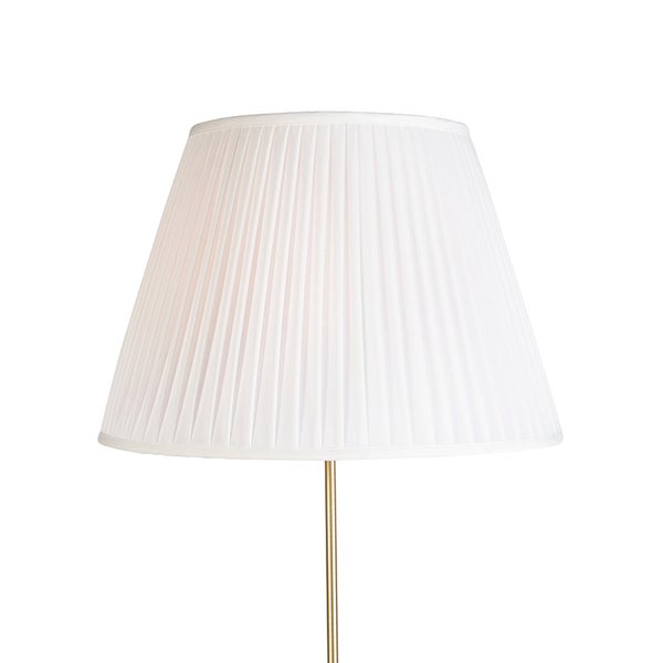 Plissierter Lampenschirm aus Stoff