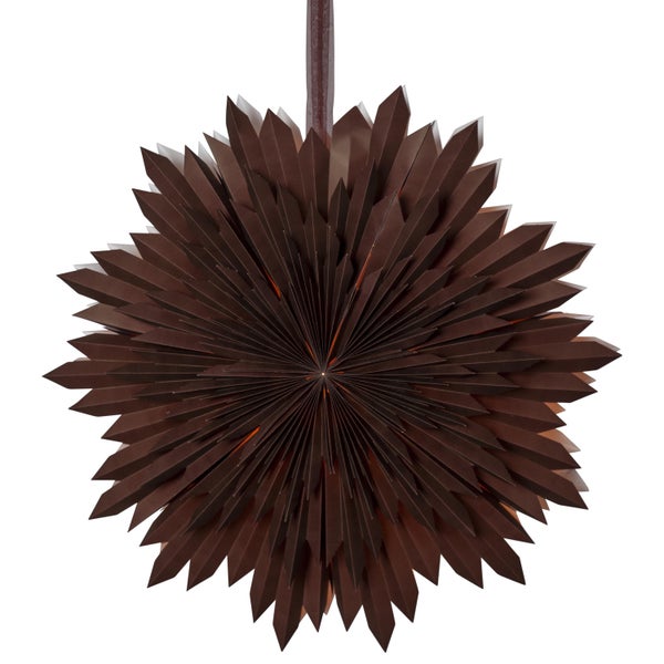 Solarleuchte aus Metall und Glas für den Garten