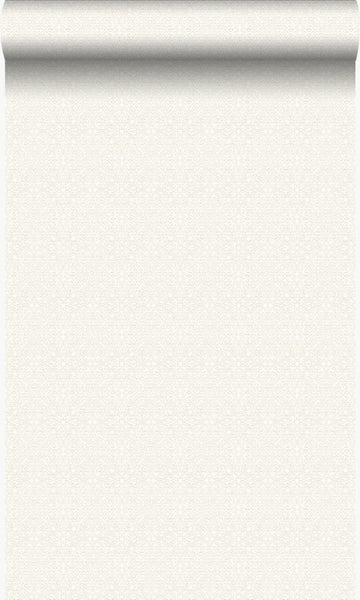 Origin Wallcoverings Tapete kleine Ornamente Blütenweiß - 53 cm x 10,05 m - 345441