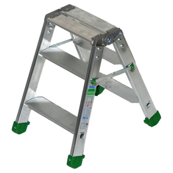 Aluminium Trittleiter mit drei Stufen