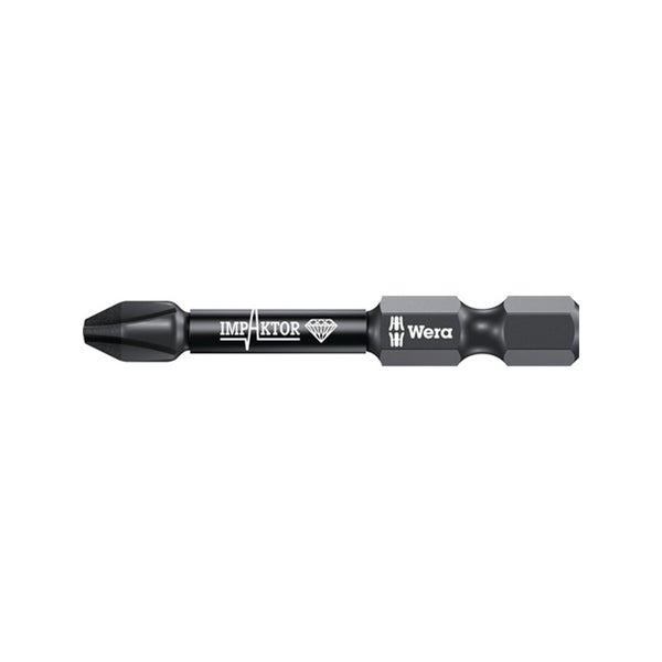 Wera 5x Bit 851/4 IMP DC PH2 Länge 50 mm 1/4 E6,3 Impaktor DC - 5157656001
