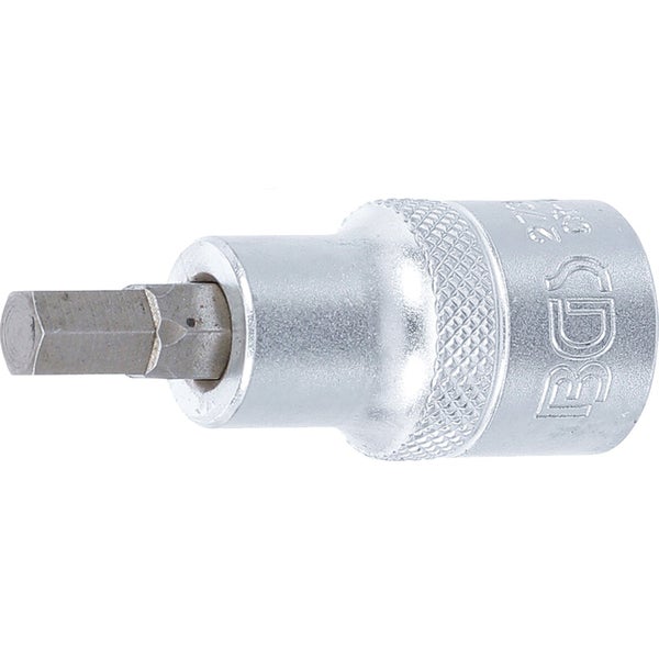 BGS Bit-Einsatz Länge 55 mm Antrieb Innenvierkant 12,5 mm (1/2) Innensechskant 9/32 - 2734