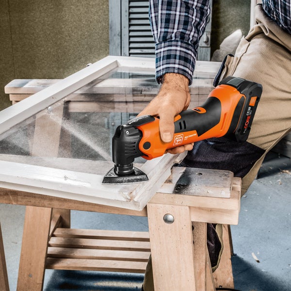 Fein Multimaster Akku Werkzeugset mit L-Boxx, Akku, Ladegerät und Zubehör