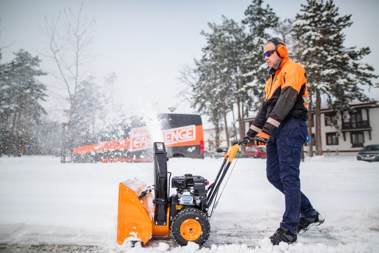 Villager VST 120 Benzin Schneefräse Schneeräumer