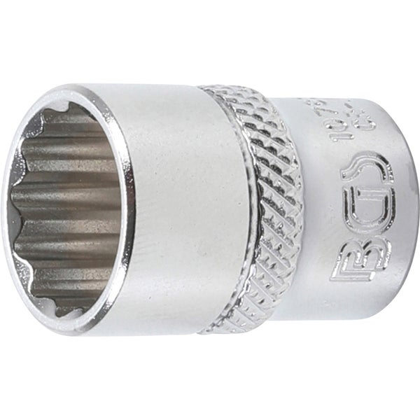 BGS Steckschlüssel-Einsatz Zwölfkant Antrieb Innenvierkant 6,3 mm (1/4) SW 13 mm - 10783