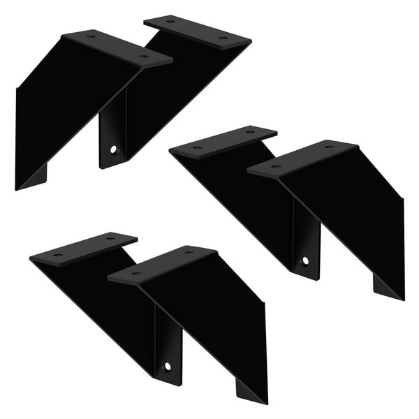 3 Flöten-Wandhalter Aus Metall – Universell, Verstellbar, Inkl. Montagematerial