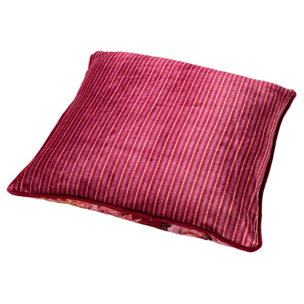 Minou Dekokissen - Mit Blumenmuster 45x45 cm, Rot
