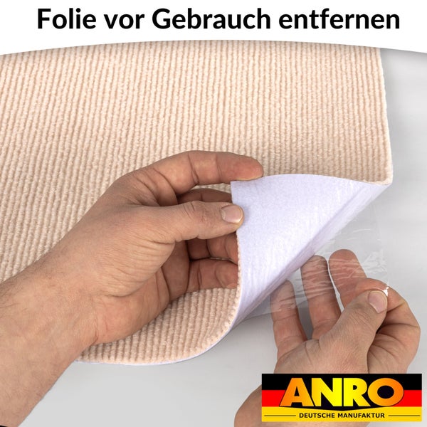 Bodenschutzmatte NEMESIS selbsthaftend für Hartboden Creme Größe: 100x300cm