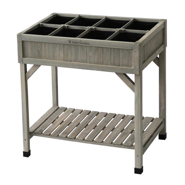 VegTrug® Kräutergarten - Grey Wash - 78x58x80 cm