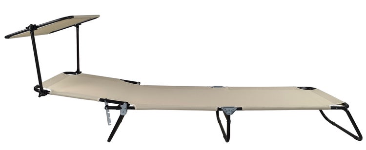 Sonnenliege mit Sonnendach