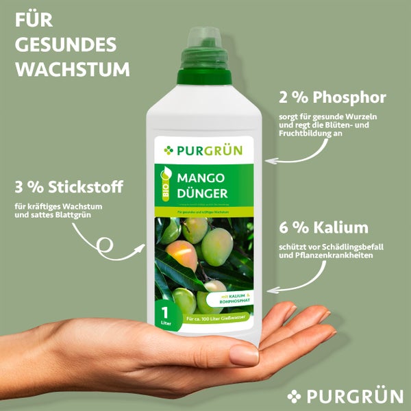 Purgrün Bio-Mango-Dünger 1 Liter