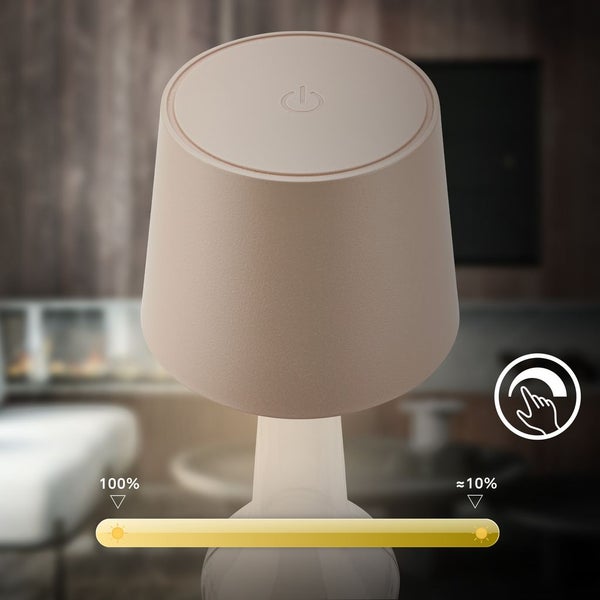 LED Flaschenlampe Flaschenlicht Tischlampe Dimmbar Touch Fernbedienung Kabellos