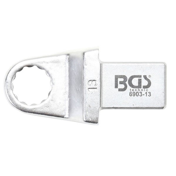 BGS Einsteck-Ringschlüssel 13 mm Aufnahme 14 x 18 - 6903-13