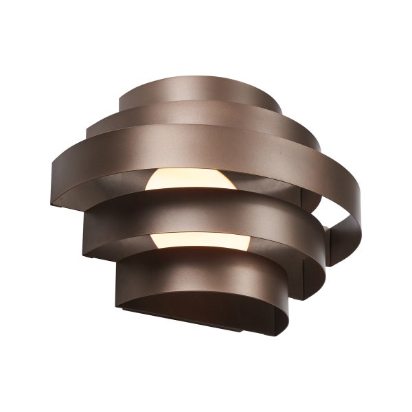 Moderne Wandleuchte mit geschwungenem Design für den Innenbereich