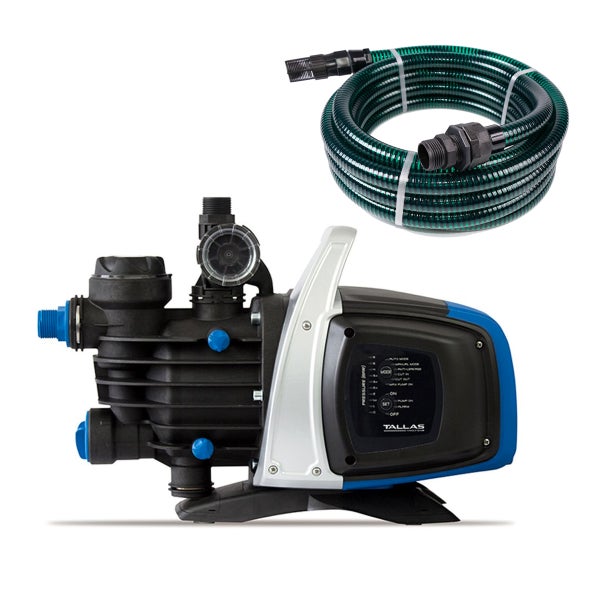 Hauswasserwerk und Gartenschlauch Set