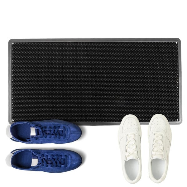 Fußmatte Schmutzfangmatte Fußabtreter Outdoor Gummi Außen Haustür Türmatte Fußabstreifer Türvorleger Schmutzfang Matte Sauberlaufmatten