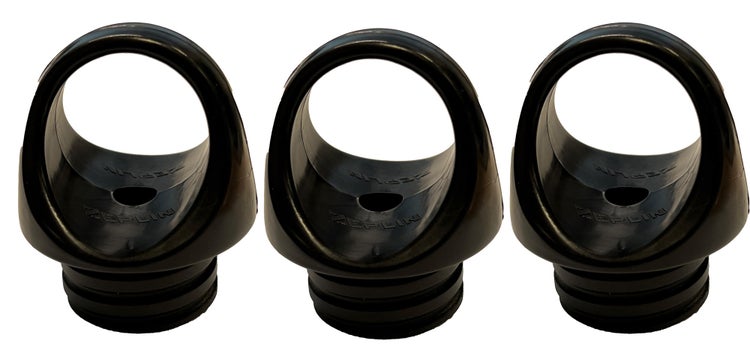 3 Stück Kettenösen Schrauben für flexible Absperrpoller oder Kettenpfosten Schrauböse / schwarz