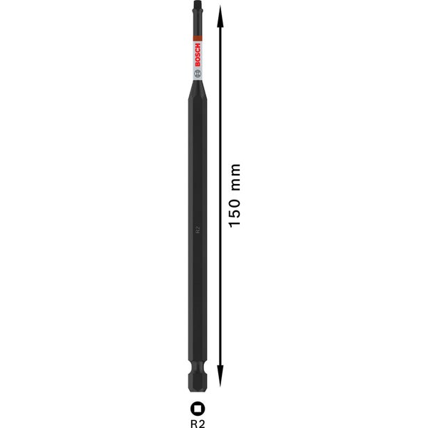 Bosch PRO Robertson Impact Bit R2 150 mm - 2608522555