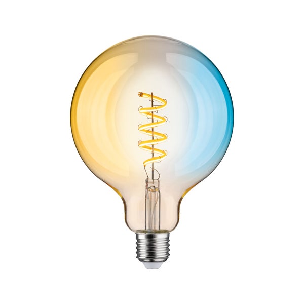 Filament 230V Smart Home Zigbee 3.0 LED Globe G125 E27 600lm 7,5W Tunable White dimmbar Gold