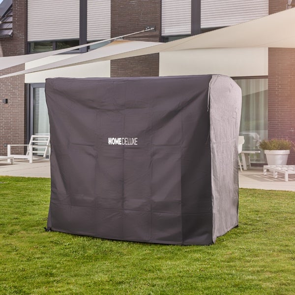 Home Deluxe - Regenabdeckung für Hollywoodschaukel - DESCANSO I Schaukelbank Gartenschaukel Hängekorb