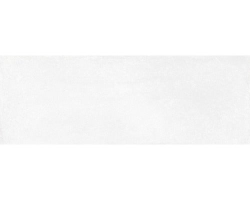 Steingut Wandfliese Momentum White 30x90cm rektifiziert