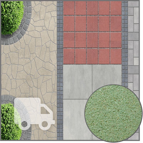 Terralith 2K Pflasterfugenmörtel LKW 26,5 kg -patinagrün-