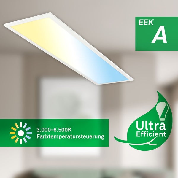 LED Panel LED Deckenleuchte Deckenlampe EEK A Dimmbar Fernbedienung CCT