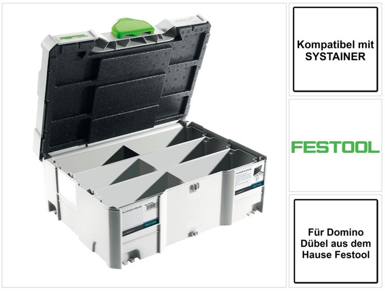 Festool Systainer T-LOC SORT-SYS 2 TL Domino ( 498889 )