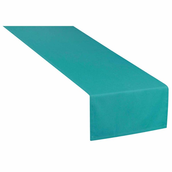 1 St. Blickdichter Tischläufer DOVE Petrol 50 x 150 cm