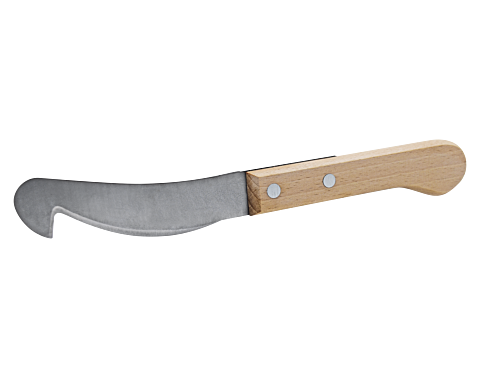 Käsemesser mit Holzgriff