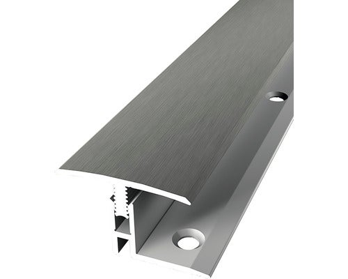 Übergangsprofil 561 Alu eloxiert edelstahl 100 cm