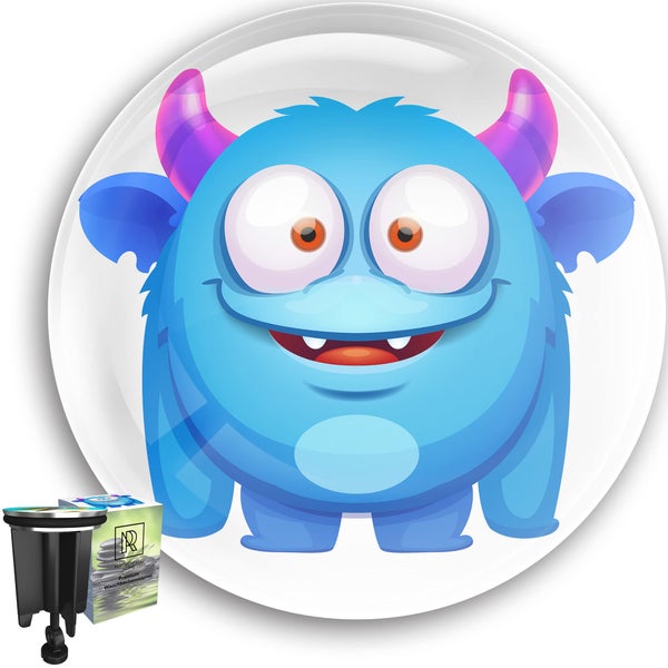Rosenfeld Home Waschbeckenstöpsel mit Monster Motiv
