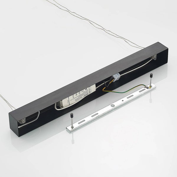 Wäschekorb mit zwei Fächern und Holzrahmen