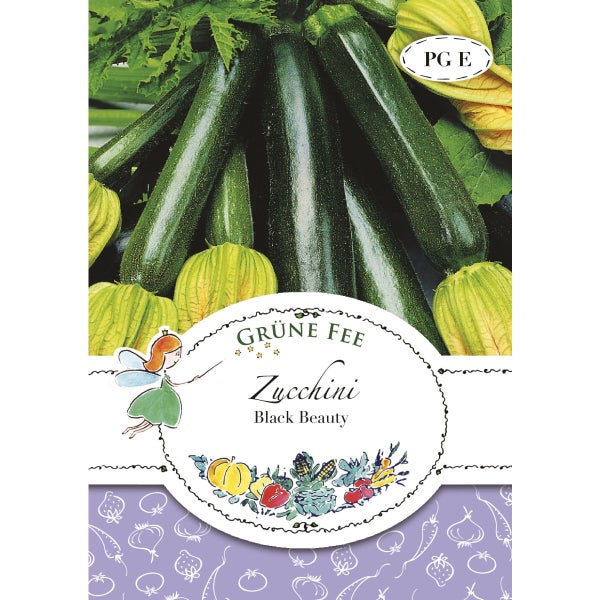 Zucchini Black Beauty Samen von Grüne Fee