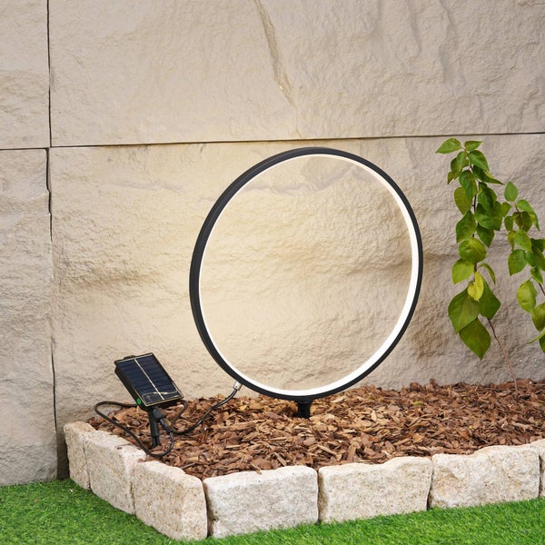 Lindby LED Syrene (Modern) in Schwarz aus Aluminium (1 flammig, )