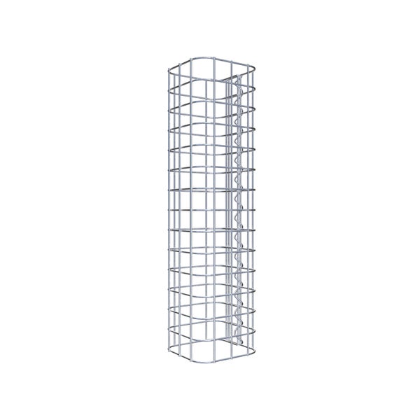 Gabionensäule 17 x 17 cm, MW 5 x 5 cm eckig - Höhe: 0,70 m