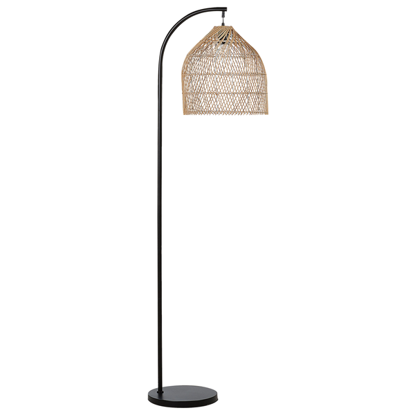 Stehlampe BERNICA Rattan Naturfarben