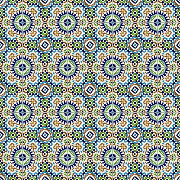 Nahtloses Fliesenmuster mit geometrischen Motiven