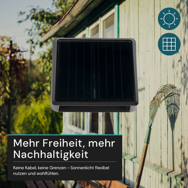 Solarpanel zur flexiblen Nutzung von Sonnenlicht