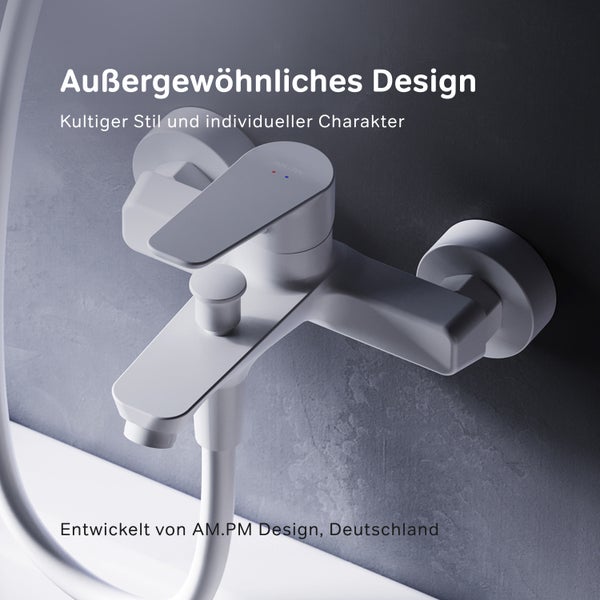 Wannenfüllarmatur mit Handbrause für die Badewanne