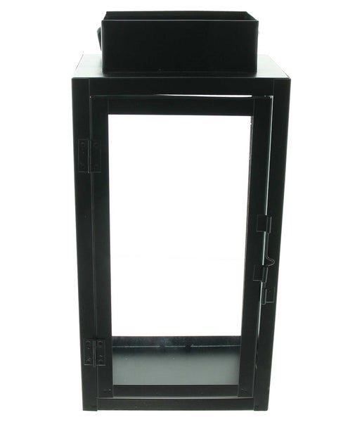 FRANK FLECHTWAREN | Laterne Industrial, METALL, GLAS, 15 x 10 x 31,5 cm