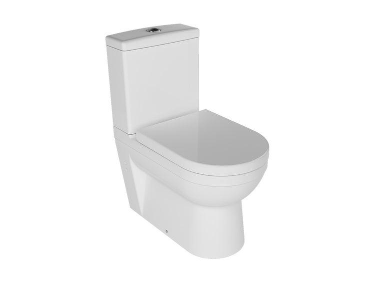 Stand-WC aus Sanitärkeramik