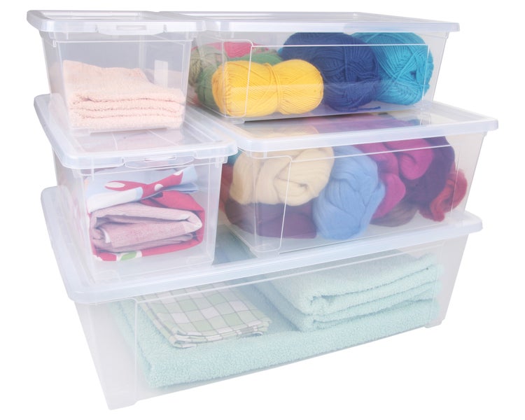 Ondis24 Unterbettbox Rollerbox Jolly 25 transparent