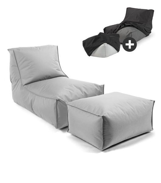 Sitzsack Mit Hocker