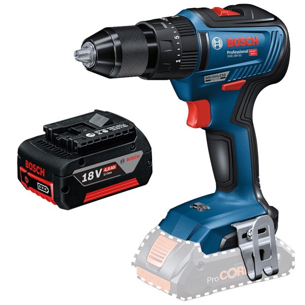 Bosch Akku-Schlagbohrschrauber mit 18 Volt Akku